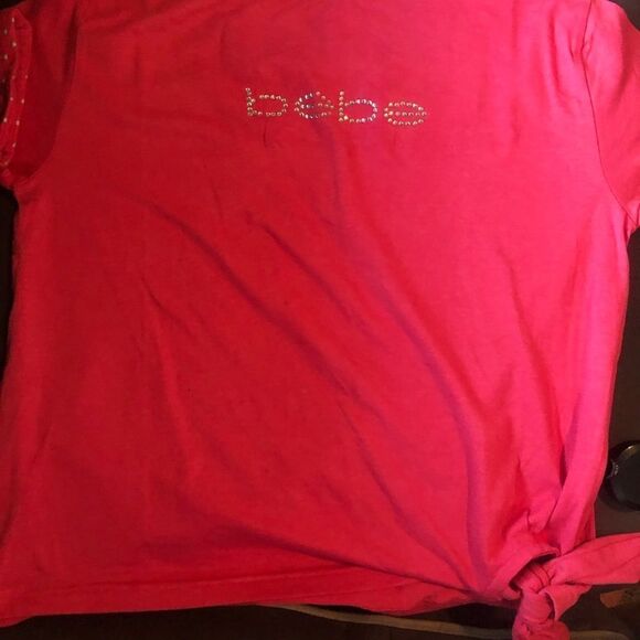 🔥🔥🔥NWT BEBE polkadot two-piece Shorts set or pj set . Super cute. - Picture 10 of 12